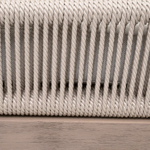   Beige Rope Outdoor Dining Chairs (2) | Oroa.com
