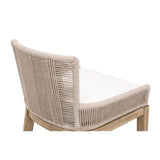 Modern European furniture - Beige Twist Rope Counter Stool - www.oroa.com