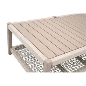   Slatted Teak Outdoor Coffee Table | Oroa.com