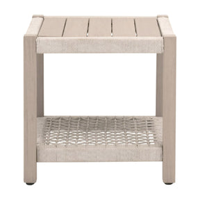 Modern European furniture - Teak Outdoor End Table - www.oroa.com
