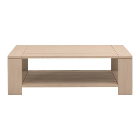 Teak Scandinavian Outdoor Coffee Table | Living Essentials Sur
