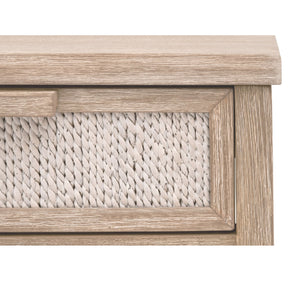   Gray Mahogany 1-Drawer Nightstand | Oroa.com