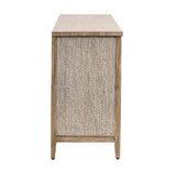Modern European furniture - Gray Mahogany 6-Drawer Double Dresser - www.oroa.com