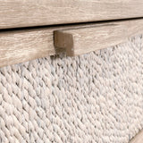 Modern European furniture - Gray Mahogany 6-Drawer Double Dresser - www.oroa.com