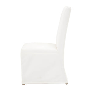   White Dining Chair Slipcovers (2) | Oroa.com