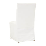 White Dining Chair Slipcovers (2) | Living Essentials Levi
