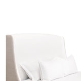 Beige Fabric Bed | Living Essentials Sloan