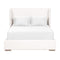 Modern European furniture - Winged Headboard Kind Bed - www.oroa.com