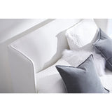 Modern European furniture - Winged Headboard Kind Bed - www.oroa.com