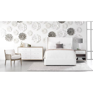   White Upholstered Bed | Oroa.com