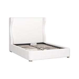   White Upholstered Bed | Oroa.com