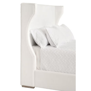   White Upholstered Bed | Oroa.com