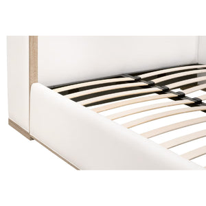   White Upholstered Bed | Oroa.com