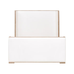   White Upholstered Bed | Oroa.com