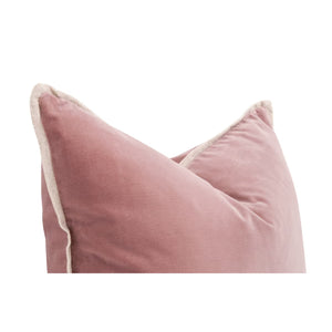   Pink Velvet Pillows (2) | Oroa.com