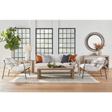 White Boucle Leather Lumbar Pillows (2) | Living Essentials The Split Decision
