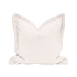 Modern European furniture - Cream Linen Flanged Pillows (2) - www.oroa.com