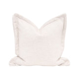 Cream Linen Flanged Pillows (2) | Living Essentials The Little Bit Country