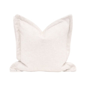 Modern European furniture - Cream Linen Flanged Pillows (2) - www.oroa.com