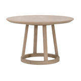 Round Oak Dining Table | Living Essentials Reeves
