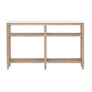   White Quartz Top Console Table | Oroa.com