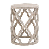 Elm Openwork End Table | Living Essentials Clover