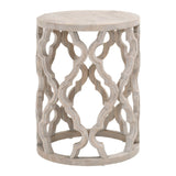 Elm Openwork End Table | Living Essentials Clover