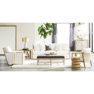   Pine Wood Cylindrical Accent Table | Oroa.com