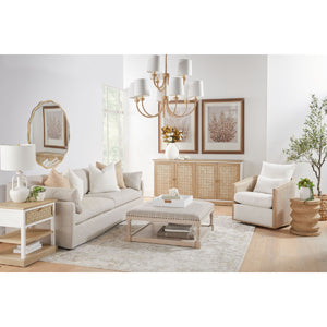   Pine Wood Cylindrical Accent Table | Oroa.com