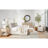 Pine Wood Cylindrical Accent Table | Living Essentials Pier