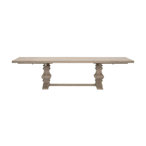   Extendable Gray Oak Dining Table | Oroa.com