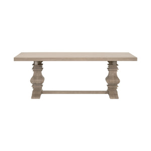   Extendable Gray Oak Dining Table | Oroa.com