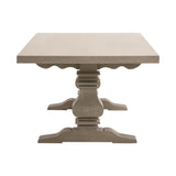 Extendable Gray Oak Dining Table | Living Essentials Monastery