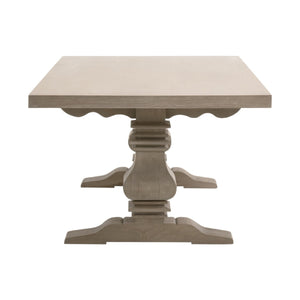   Extendable Gray Oak Dining Table | Oroa.com