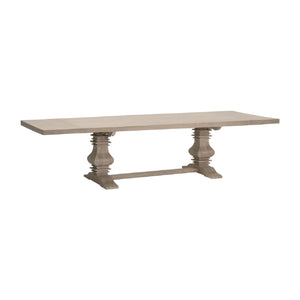   Extendable Gray Oak Dining Table | Oroa.com