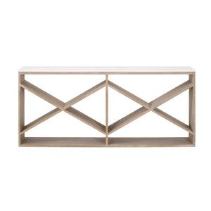   Crisscross Oak Console Table | Oroa.com