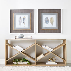   Crisscross Oak Console Table | Oroa.com