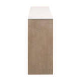 Crisscross Oak Console Table | Living Essentials Cellar