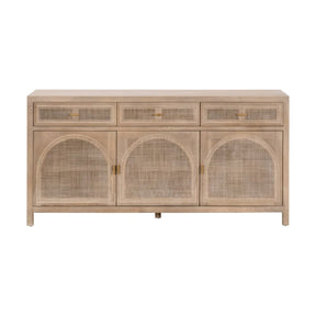 Modern European furniture - Smoked Gray Oak Media Sideboard - www.oroa.com