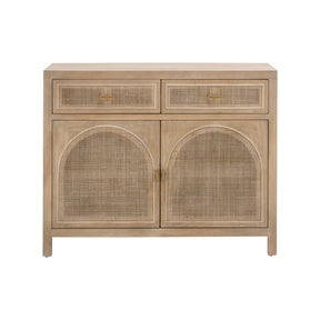 Modern European furniture - Smoked Gray Oak Media Cabinet - www.oroa.com