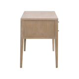 Gray Oak 5-Drawer Desk | Living Essentials Cane