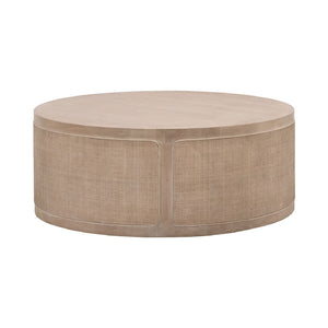   Gray Oak Round Coffee Table | Oroa.com