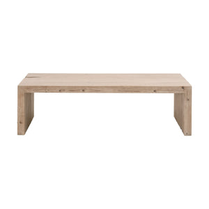   Natural Pine Wood Coffee Table | Oroa.com