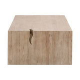 Natural Pine Wood Coffee Table | Living Essentials Reed