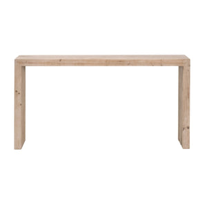   Natural Pine Wood Console Table | Oroa.com