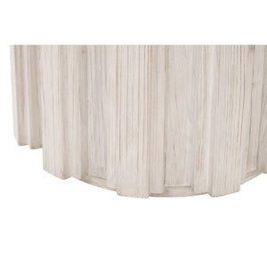   Fluted Pine Accent Table | Oroa.com