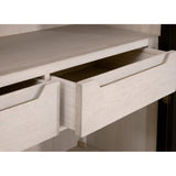 Black Birch Arched Display Cabinet | Living Essentials Toulouse