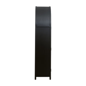   Black Birch Arched Display Cabinet | Oroa.com