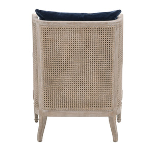   Natural Birch Wood Lounge Chair | Oroa.com