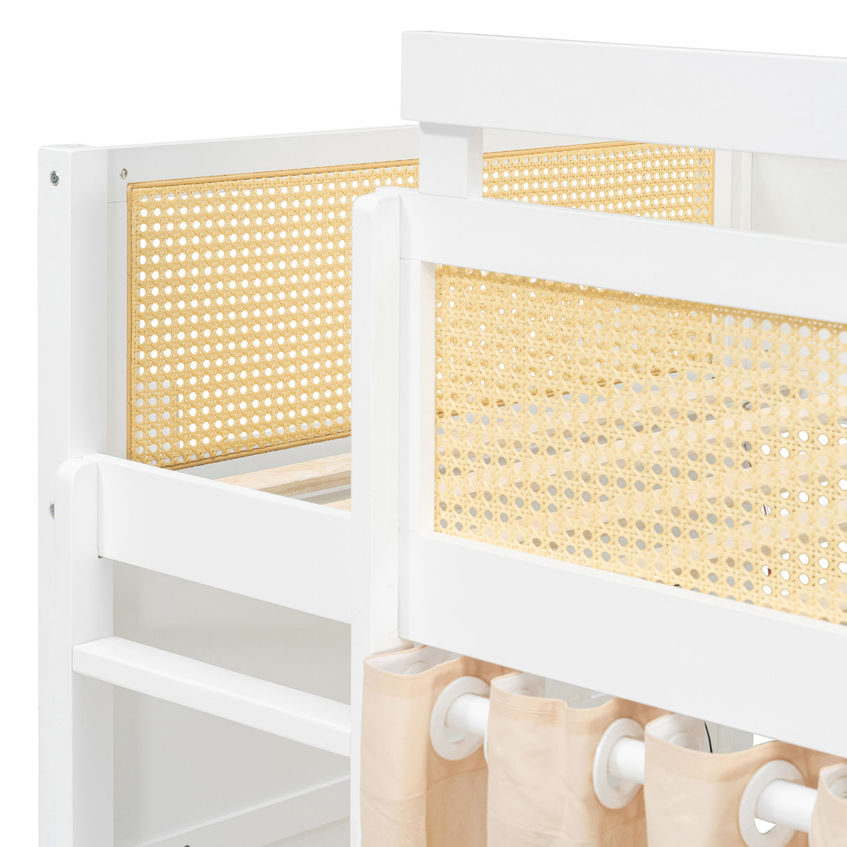 Wooden Bunk Bed with Storage | OROA Kids